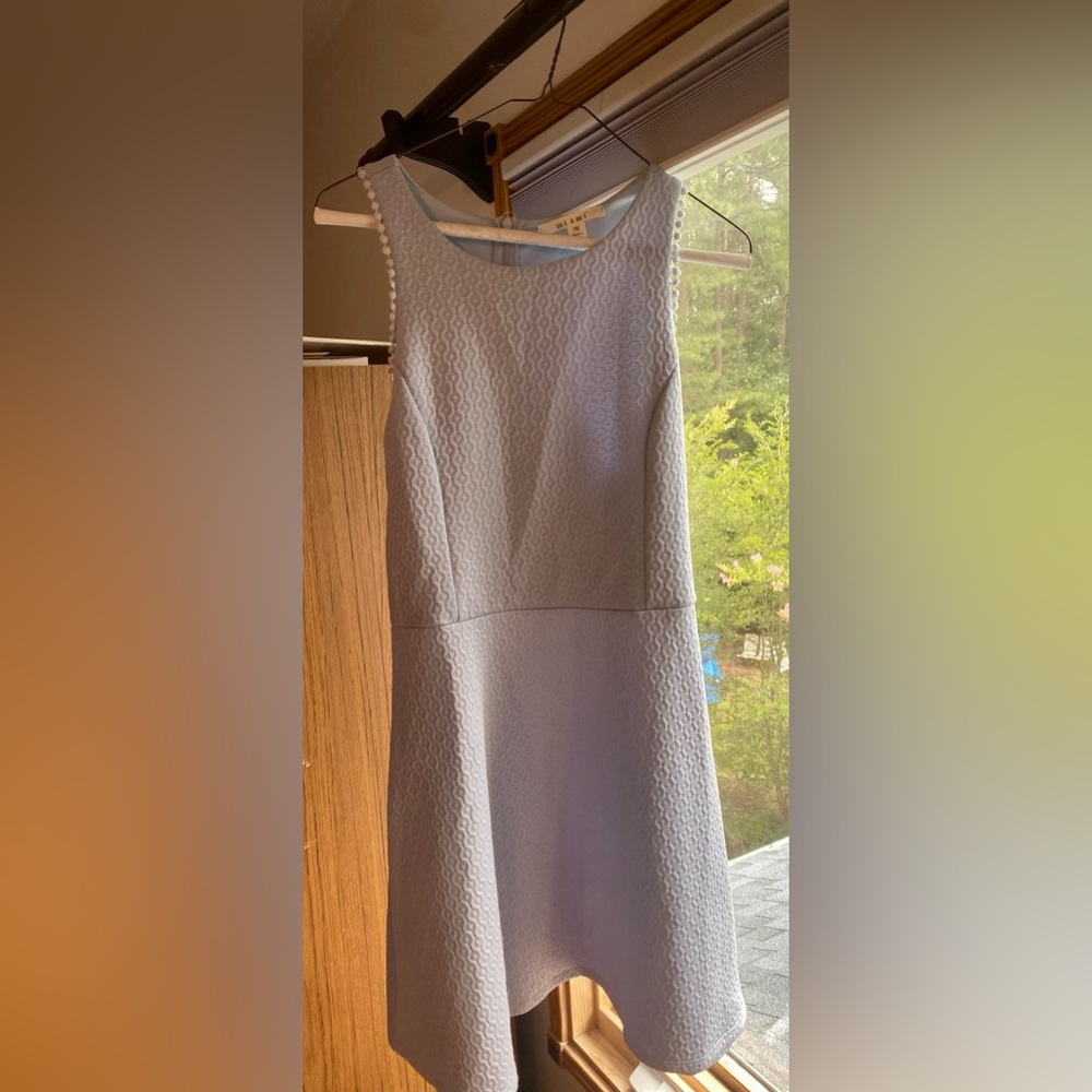 Dainty blue dress